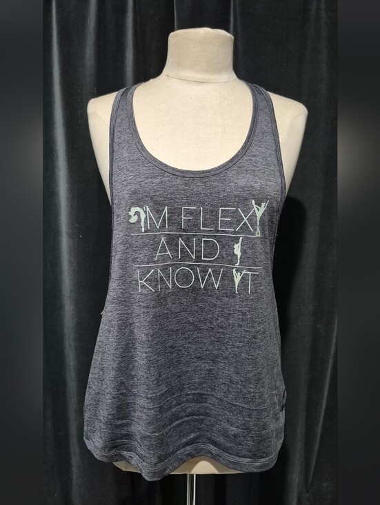 Soffe Tops - Soffe Women's Charcoal Tank Top